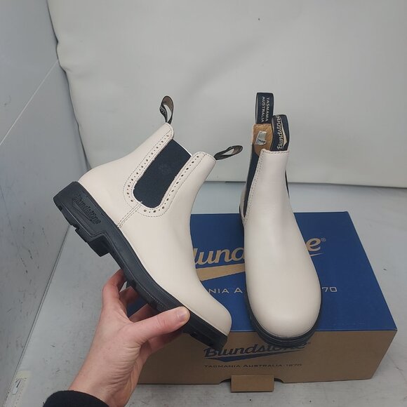 Blundstone Chelsea Pearl Pink Tall Boot - Picture 1 of 10